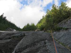 starting to rap our 4th pitch of Otter Falls